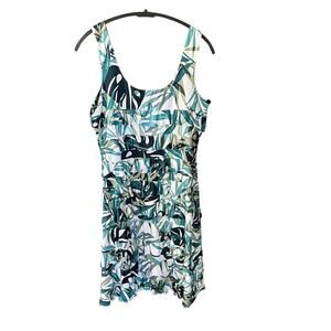 Tango Mango Ruffle Sundress Dress Sleeveless Size Large